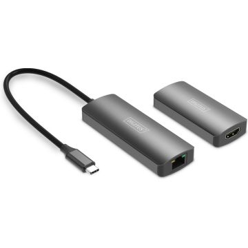 DIGITUS HDMI-USB-C Extender 4K/120Hz CAT6A 30m