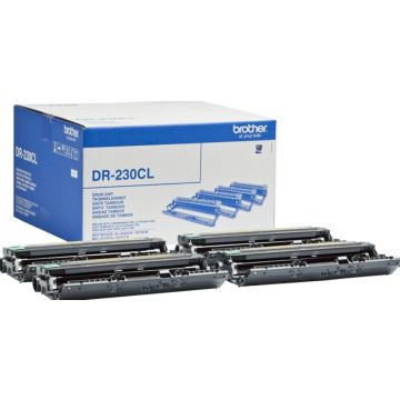 Brother DR230CL - Zwart, geel, cyaan, magenta