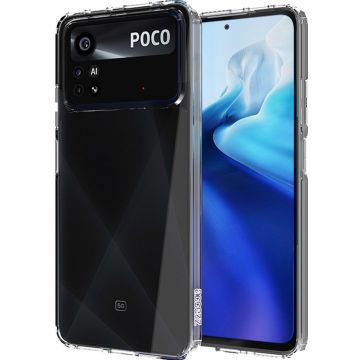 Accezz Xtreme Impact Backcover Xiaomi Poco X4 Pro 5G - Transparant