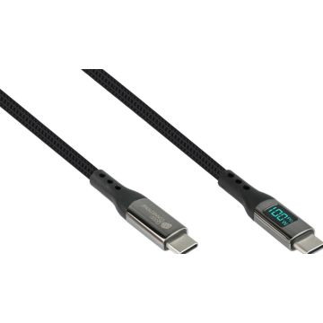 Good Connections USB2.0 Lade/-gegevenskabel (100W) USB-C 1m