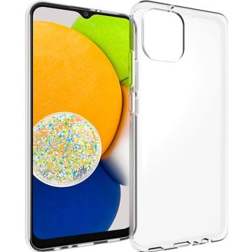 Accezz Clear Backcover Samsung Galaxy A03 - Transparant