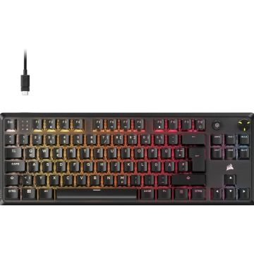 CORSAIR keyboard K70 Core TKL USB RGB LED zwart