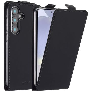 Accezz Flipcase Samsung Galaxy S25 Plus - Zwart