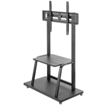 MANHATTAN TV-houder rollbar 37"-100" 150kg legplanken socket