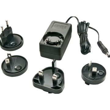 LINDY Multi Country Switching AC Adapter - 5V DC. 3A. 5.5mm Outer / 2.5mm Inner DC Jack. Level VI