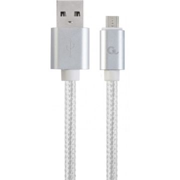gembird Micro-USB-Kabel met, 1,8 m silver