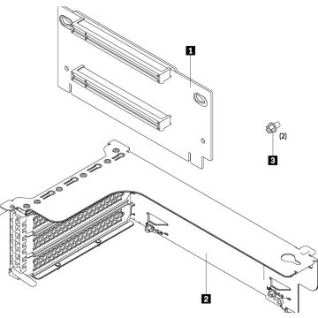 Lenovo Riser 1 Kit - Riser-kaart