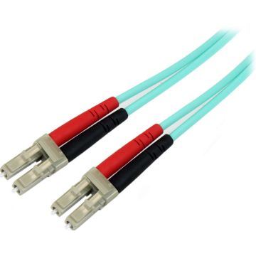[nl]StarTech.com 10m (30ft) LCUPC to LCUPC OM3 Multimode Fiber Optic Cable, Full Duplex 50125Âµm Zipcord Fiber Cable, 100G Networks, LOMMFVCSEL,