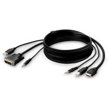 Belkin Secure KVM Combo Cable - VideoUSBaudiokabel
