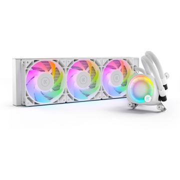 EKWB EK-Nucleus AIO CR360 Lux D-RGB White - Waterkoeler