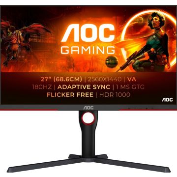 AOC Gaming Q27G3XMNBK - LED-monitor