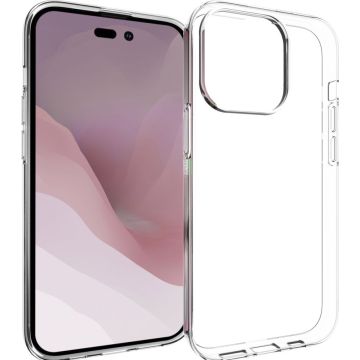 Accezz Clear Backcover iPhone 14 Pro - Transparant