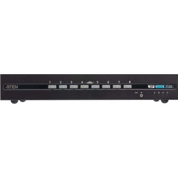 8-Port USB - 4K DisplayPort Dual Display Secure KVM Switch