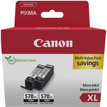 Canon PGI-570PGBK XL Twin Pack - 2