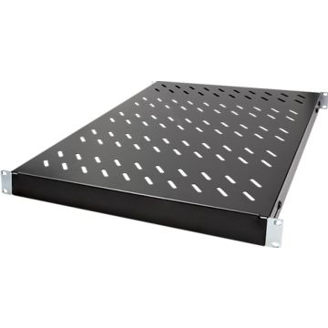Logilink verstellbarer Fachboden 19" 600mm Tiefe, schwarz