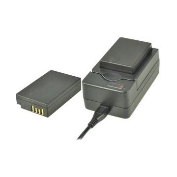 2-Power - Batterijlader + netadapter + batterij