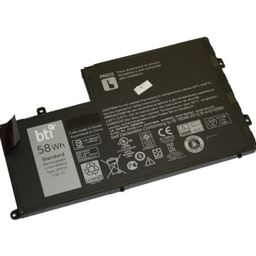 BTI - Batterij voor laptopcomputer (gelijk aan: Dell H4PJP, Dell 0PD19, Dell 00PD19, Dell 2GXTM, Dell 58DP4, Dell DFVYN, Dell R77WV)