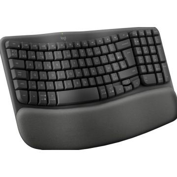 Logitech Wave Keys for Business - Ergonomisch Toetsenbord