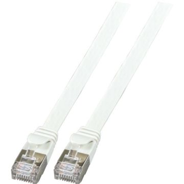 EFB RJ45 Flachpatchkabel U/FTP, Cat.6A, PVC, 0,5m, grijs