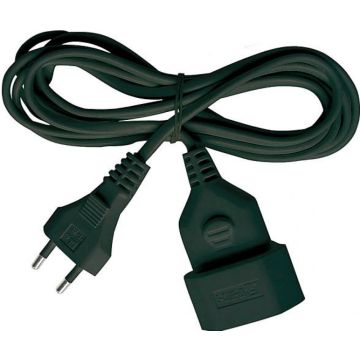 VerlÃ¤ngerungskabel stekkerdoos 5m Kabel zwart