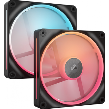 Corsair iCUE LINK LX140-R RGB 140mm PWM Reverse Fans Starter Kit - Ventilator