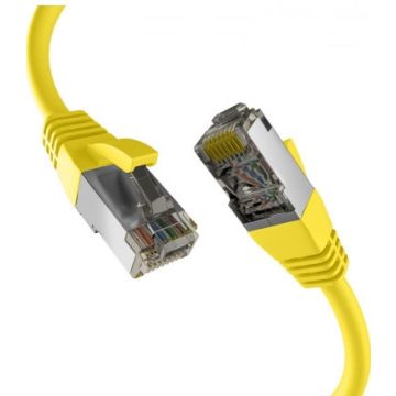 EFB CAT8.1 GELB 3m RJ45 PATCHKABEL S/FTP PIMF
