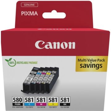 Canon PGI-580BKCLI-581 BKCMY Multipack - 5