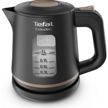 Waterkoker Includeo zwart