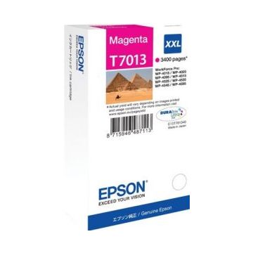 Epson Ink Cartridge XXL Magenta 3.4k, Magenta, Inkt op pigmentbasis, 34,2 ml, 1 stuk(s)