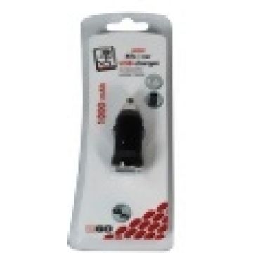 2GO Kfz-Ladegerät 12V/24V Universal USB - schwarz