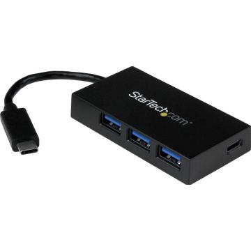 StarTech.com HB30C3A1CFB - USB-C to 1x USB-C & 3x USB-A