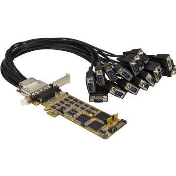 StarTech.com 16 poorts PCI Express Seriële kaart - Low-Profile