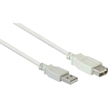 Good Connections USB2.0 verleng A-St.-A-Bu. grijs 1m