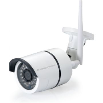 Conceptronic JARETH02W bewakingscamera Rond IP-beveiligingscamera Buiten 1280 x 720 Pixels Plafond/muur