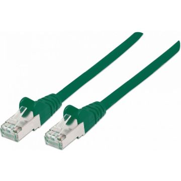 Intellinet Patchkabel Cat6a-stekker/Cat7-Rohkabel 15m groen