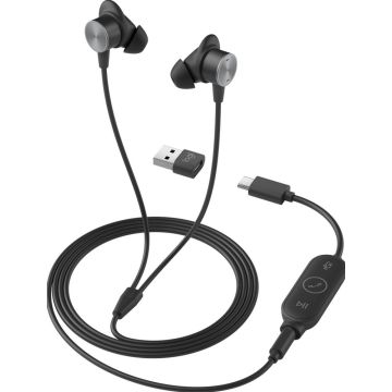 Logitech Zone Wired Earbuds - Headset