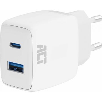 ACT USB-C & USB-A - Netspanningsadapter