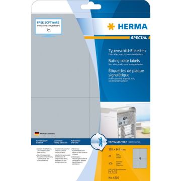 Herma 4216  - Typeplaatje Etiketten