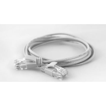 Wantec Patchkabel UTP CAT6a d=2,8mm 25,00m weiß