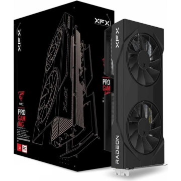 XFX Radeon RX 9060XT Swift Dual Fan OC Black 16GB - Videokaart