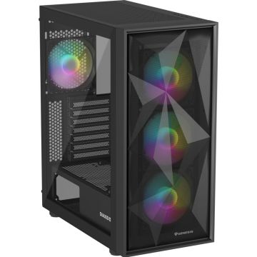 Genesis Diaxid 605 ARGB Zwart - Midtowermodel