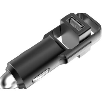 RealPower 2-Port USB Car Charger slim
