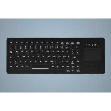 Hygiene Backlit Compact Touchpad Keyboar