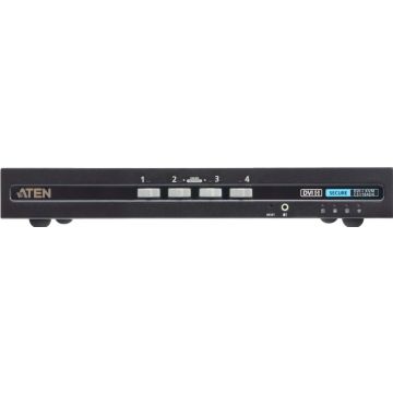 4-Port USB - 4K DVI Secure KVM Switch (PSD PP V4.0 Compliant)