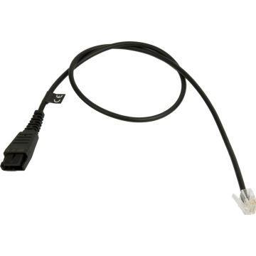 Jabra 8800-00-88 QD cord naar RJ10 - Kabel voor telefoonhoorn