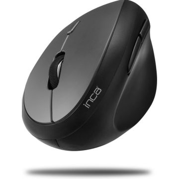 INCA Maus IWM-279G Vertical, Wireless, 1600 DPI, GRAU retail