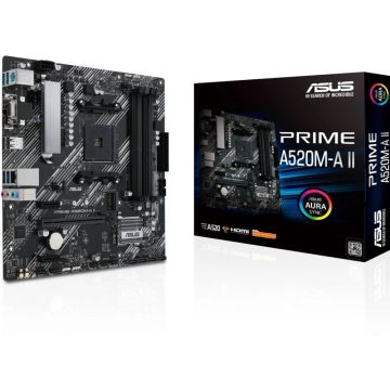 ASUS PRIME A520M-A II/CSM - Moederbord