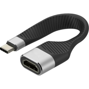 Techly USB C auf HDMI verloop stekker A flex Adapter