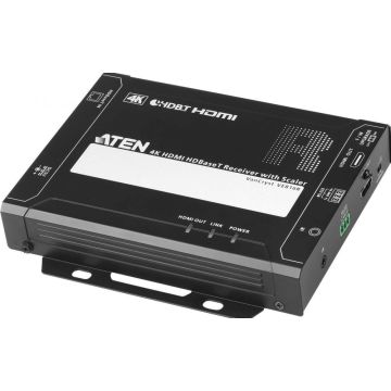 ATEN VE816R 4K HDMI HDBaseT Receiver with Scaler - Videoaudioinfrarodeseriële uitbreider