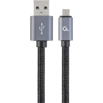 gembird Micro-USB-Kabel, 1,8 m zwart.
